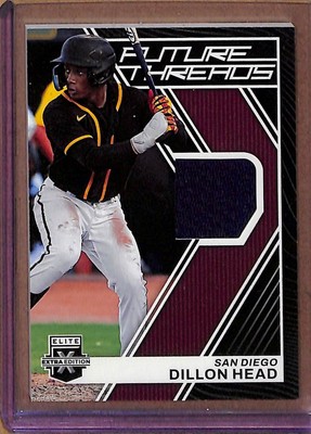 2023 Panini Elite Extra Edition - Future Threads Dillon Head #FT-DH (MEM, RC)