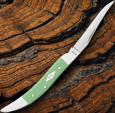 Case XX Sm Toothpick Folding Knife Stainless Steel Blade Smooth Synthetic Handle