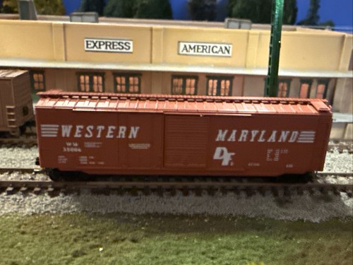 KADEE MICRO TRENES 33070 ESCALA N WESTERN MARYLAND 50’ VAGÓN CAJA PUERTA ÚNICA | Zustand: New