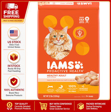 Iams Proactive Health Chicken Flavor Dry Cat Food, 22 Lb Bag