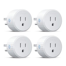 Smart Plug WiFi Outlet Works with Alexa and Google Assistant with Timer Control