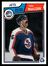 1983-84 O-Pee-Chee Paul MacLean #388 Winnipeg Jets NHL Hockey Base Set