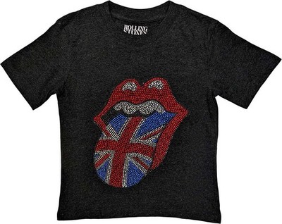 Gadget - Rolling Stones (The): Rock Off - Embellished British Tongue Diamante (T