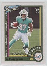 2022 Panini Classics Rookies Blue Back 23/75 Erik Ezukanma #191 0bt4