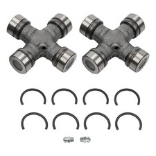 2x Universal Joints Front Rear U-joint Greaseable For Chevy Tahoesilverado 534g