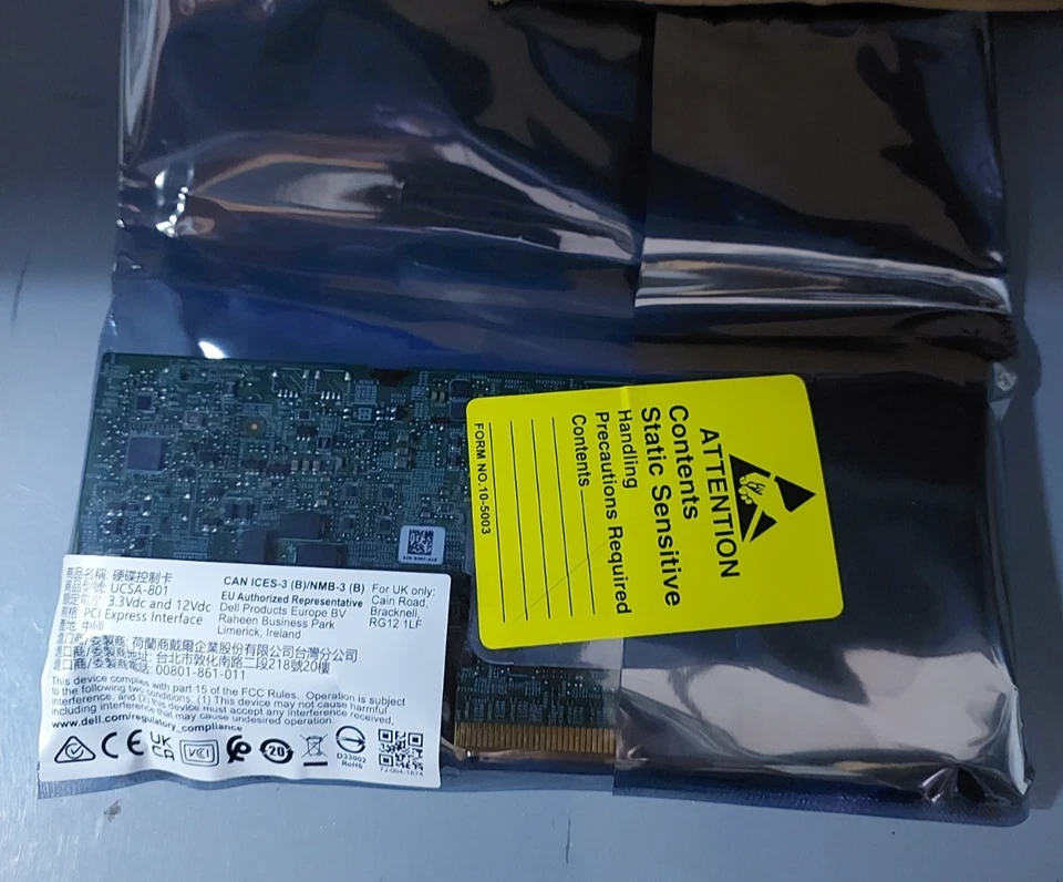 Dell PERC 029XMF H745 12Gb/s PCIe 3.0 SAS 4GB Cache RAID Controller - Image 2 of 2