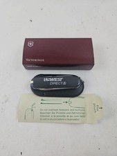 Victorinox Classic SD Swiss Army Knife Black - Brand New Company Marketing 