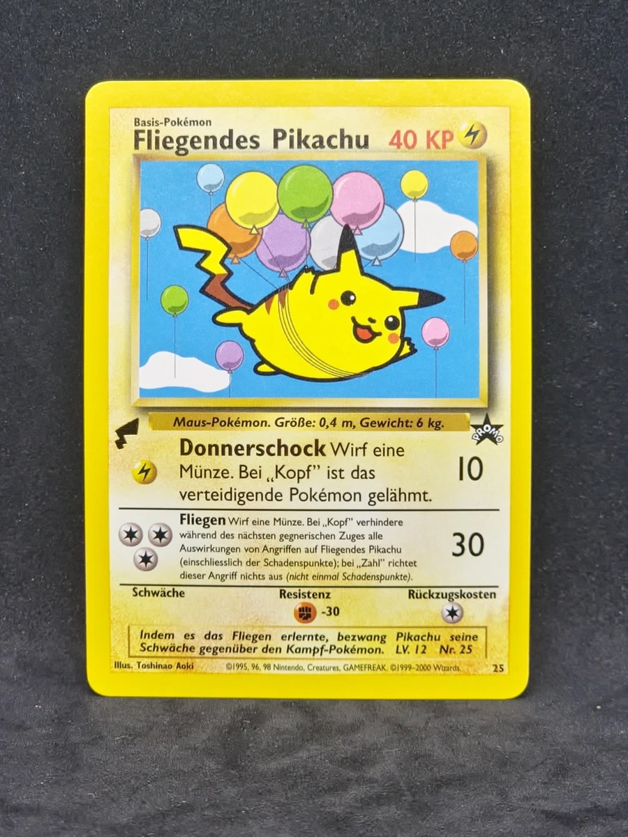 Pikachu Pokémon TCG German Individual Collectible Card Games for