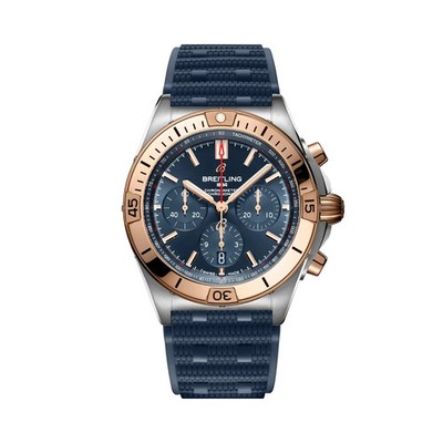 Breitling Chronomat B01 42 UB0134101C1S1, Complete Unworn 2025, Blue Dial/Strap
