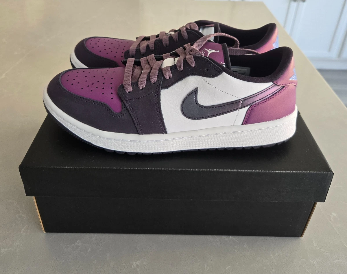 Jordan 1 Golf NRG Low Purple Smoke for Sale | Authenticity