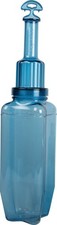 San Jamar Rapi-Kool Plastic Rapid Cooling Commercial Food Paddle, 128 oz, Blue