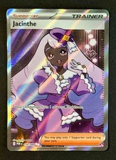 Pokemon Jacinthe 110/088 Ultra Rare Full Art Trainer Pack Fresh Near Mint NM