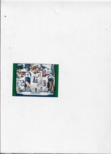 2016 Score - Sidelines Tom Brady #2 Green