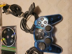 ​Sony PlayStation 1 Console Bundle Lot - 2 Controllers, 7 Games, Cables - Tested
