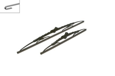 Wischblatt Scheibenwischer Set für VW FOX 5Z1 5Z3 5Z4 Daewoo Matiz M100 ab 98->