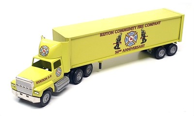 Winross 1/64 Maßstab WR012 - Ford LKW & Anhänger Refton Community Fire Co.