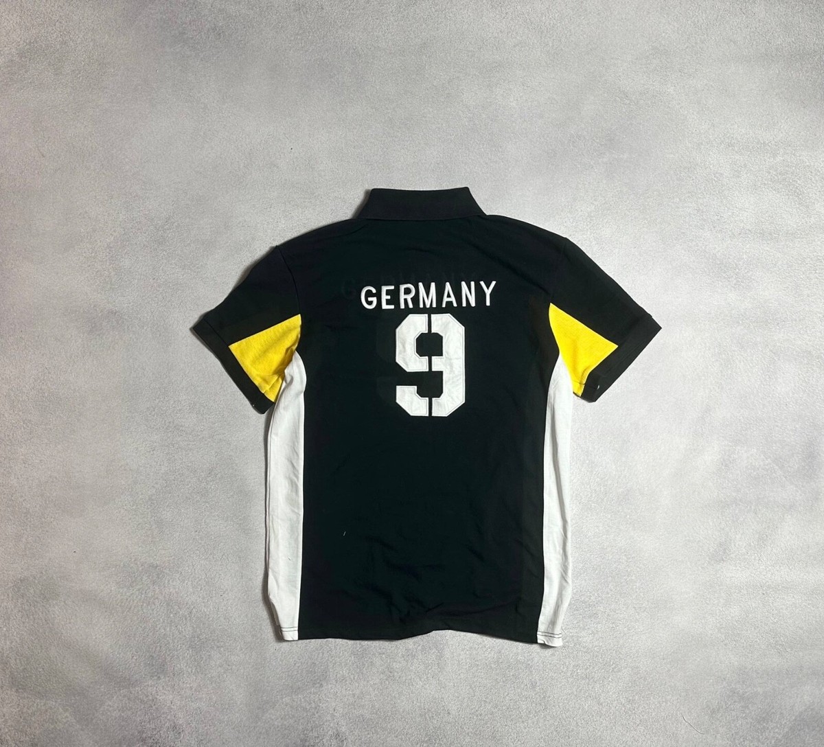 Ralph Lauren ポロシャツ Germany mowalola MOWALOLA MENS ATL Polo Shirt Embroidered Logo Black Size S