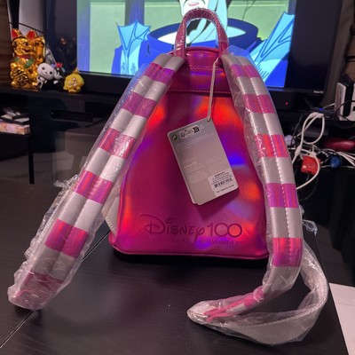 Loungefly Disney100 Cheshire Cat Mini Backpack Platinum  display picture 1