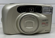 Yashica Kyocera Elite 105 Zoom Quartz Date Back 38-105mm 35mm Film Camera Tested