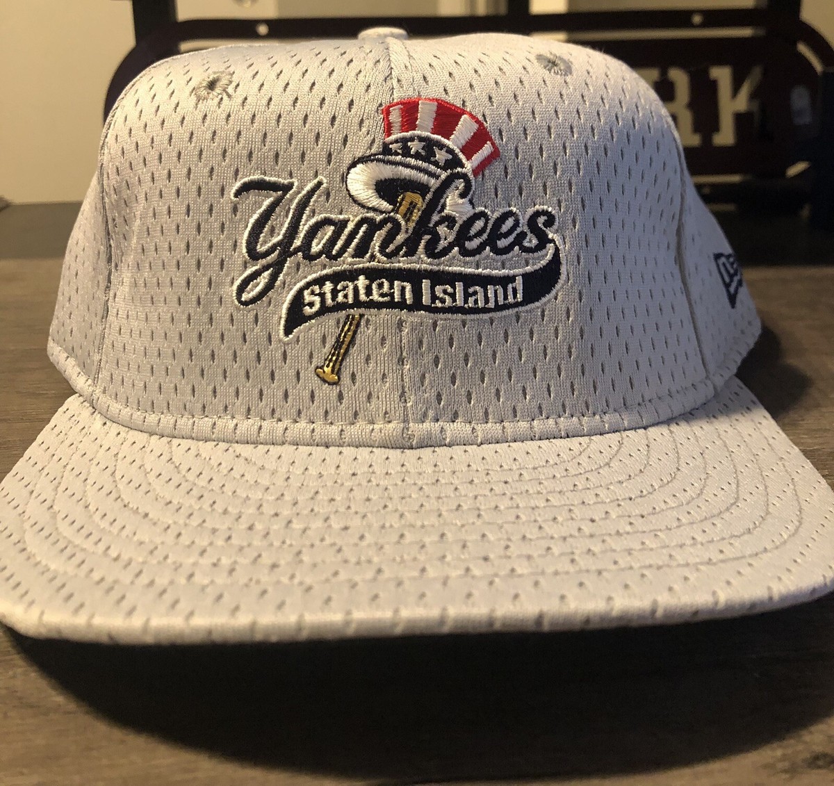 2000 Staten Island Yankees New Era 59Fifty BP Hat 7 1/2 MUSA