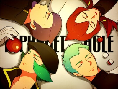 Anime pok mon team rocket apollo athena lambda lance Stitched Gaming Mat Desk