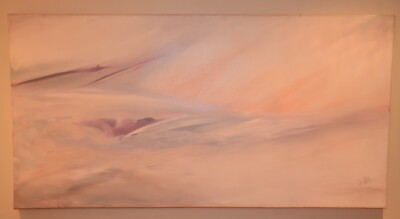 WOLFF HARRIS STRONG Original Vintage Signed Modern Abstract Overture Painting