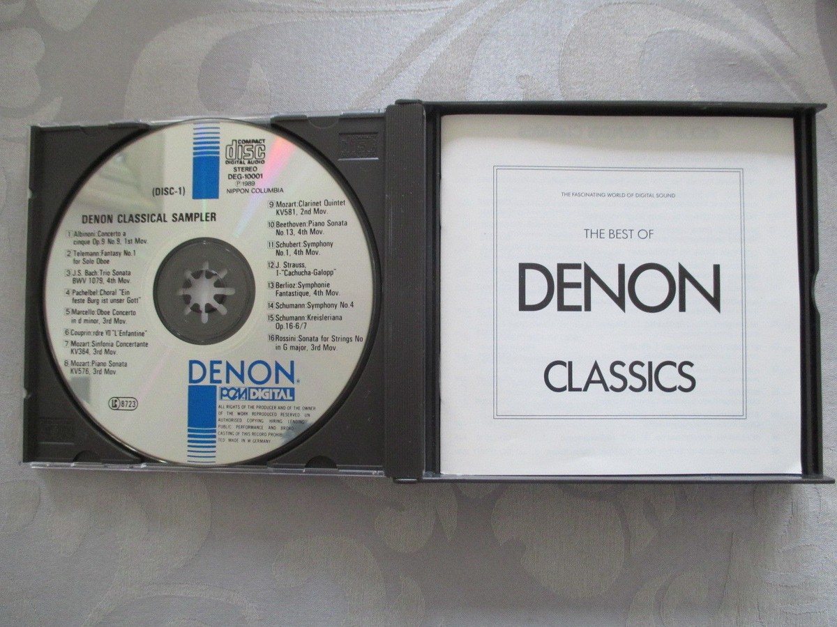 Denon Classics The Fascinating World of Digital Sound made in West