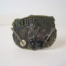 Bluegrass Music USA belt buckle - The Great American Buckle Co. 1982 - H918