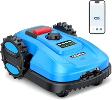 Osoeri Robot lawn mower for gardens up to 800 sqm, Robot lawn mower motor 50 w