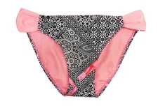 SO Peach Shirred Bikini Bottoms Swimwear Juniors' Ladies XS,S,L,XL