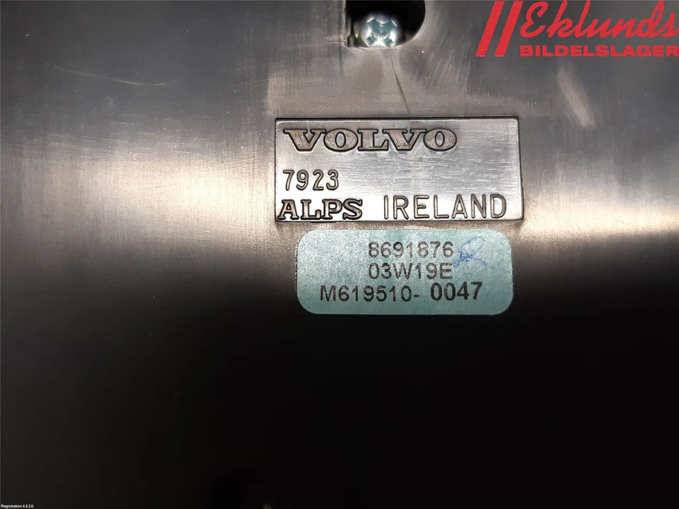 Centralina climatizzatore ORIGINALE VOLVO S60 I (384) 2004 - Immagine 3 di 3