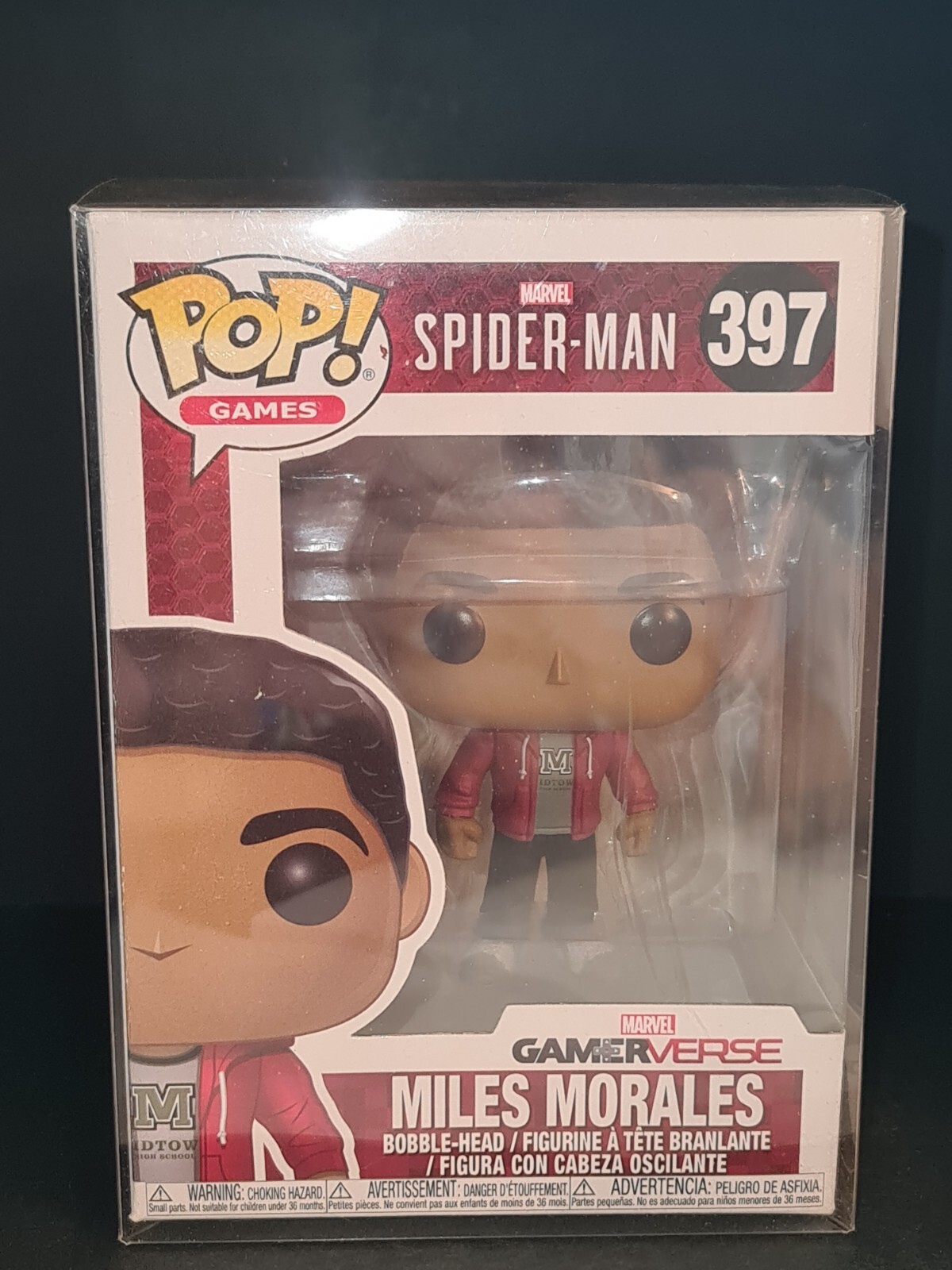 En Oferta #397 Millas Morales - Funko Pop - Spiderman - Incluye Protector Pop G2