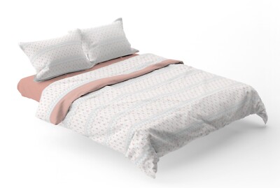 Bettwäsche und Kissenbezüge Set komplett Fleecebett Plaid warm ANTIRHEUMATISCH