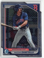 2024 Bowman Nazzan Zanetello Chrome Prospects Base  Boston Red Sox #BCP-88