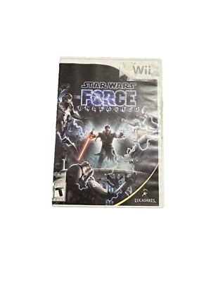 Star Wars The Force Unleashed Nintendo Wii 2008 Video Game Gaming
