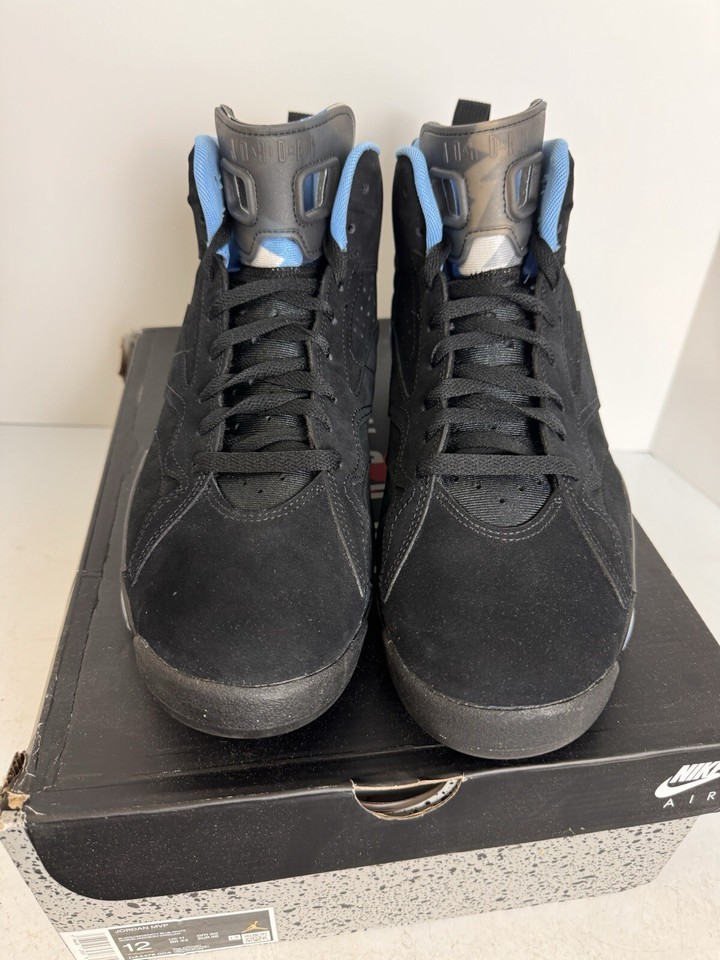 Size 12 Jordan MVP Black University Blue with box eBay
