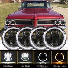 Dot 5 34 5.75 Led Headlights Hilo Beam For Pontiac Gto Grand Prix Catalina 4x