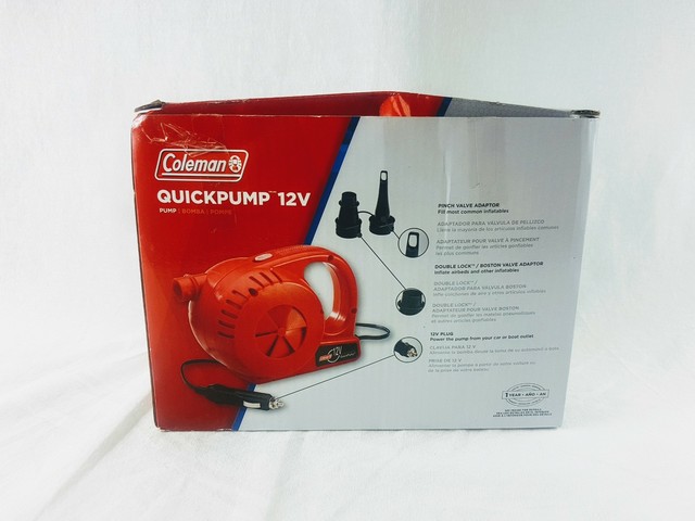 coleman 12 volt dc quickpump