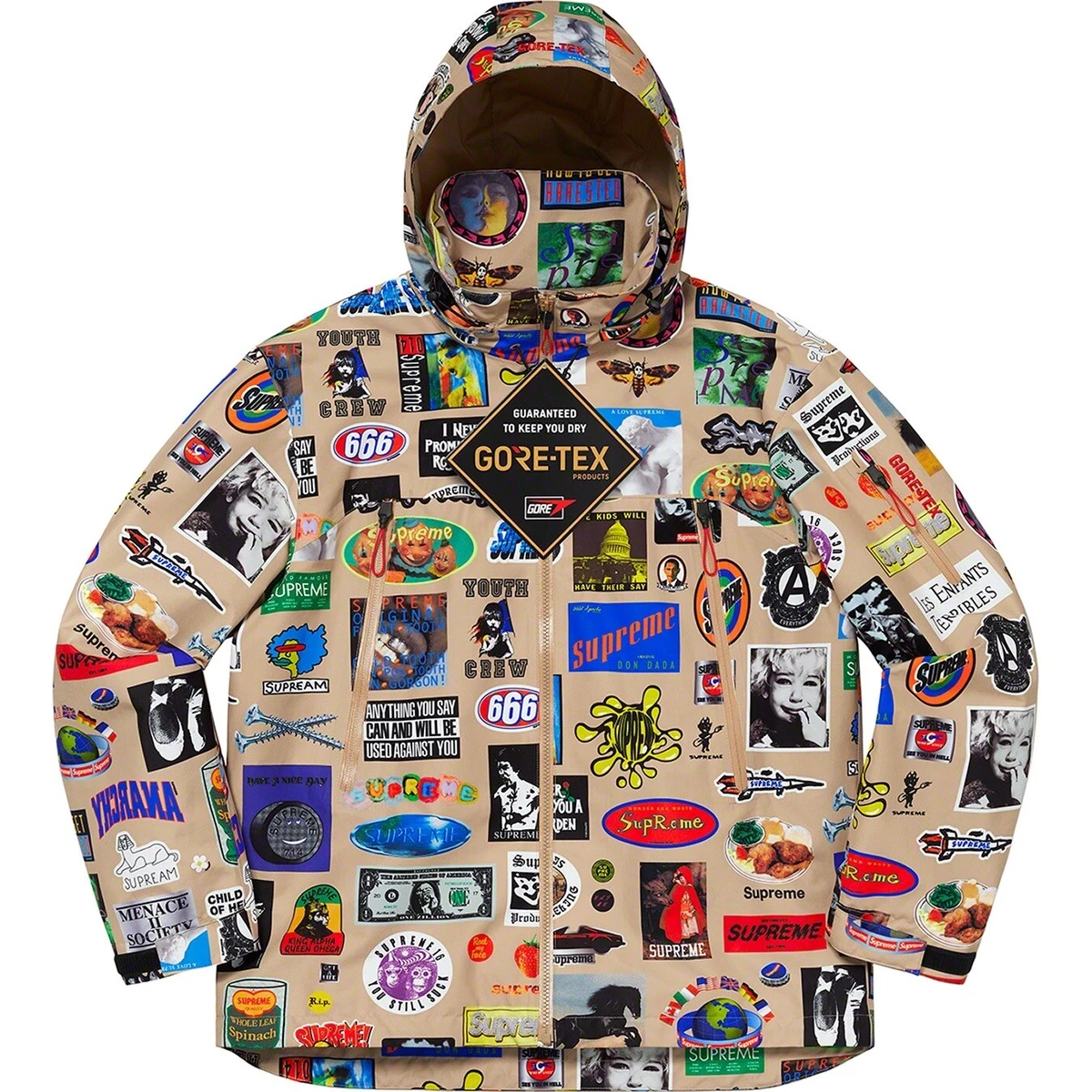 Supreme shop tan jacket