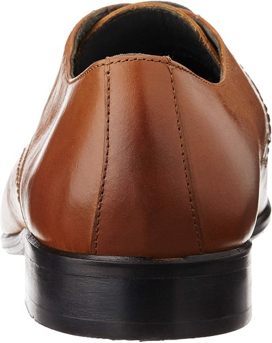 CR7 - Scarpe Derby Cristiano Ronaldo Flamenco 02 Cognac Nuove - Foto 3 di 7