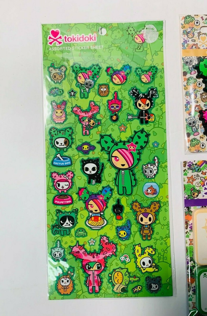 Daiso TOKIDOKI SANDY/CACTUS STATIONERY BUNDLE Lot of 6 - New