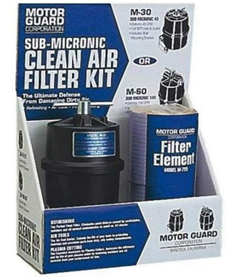 #ad Motor Guard .01 Clean Air Filter Kit Includes M 60 Filter amp; 2 M 723 Elements
