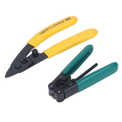 Fiber Optic Tool Kit Bag FTTH Cold Connection Assembly Termination 