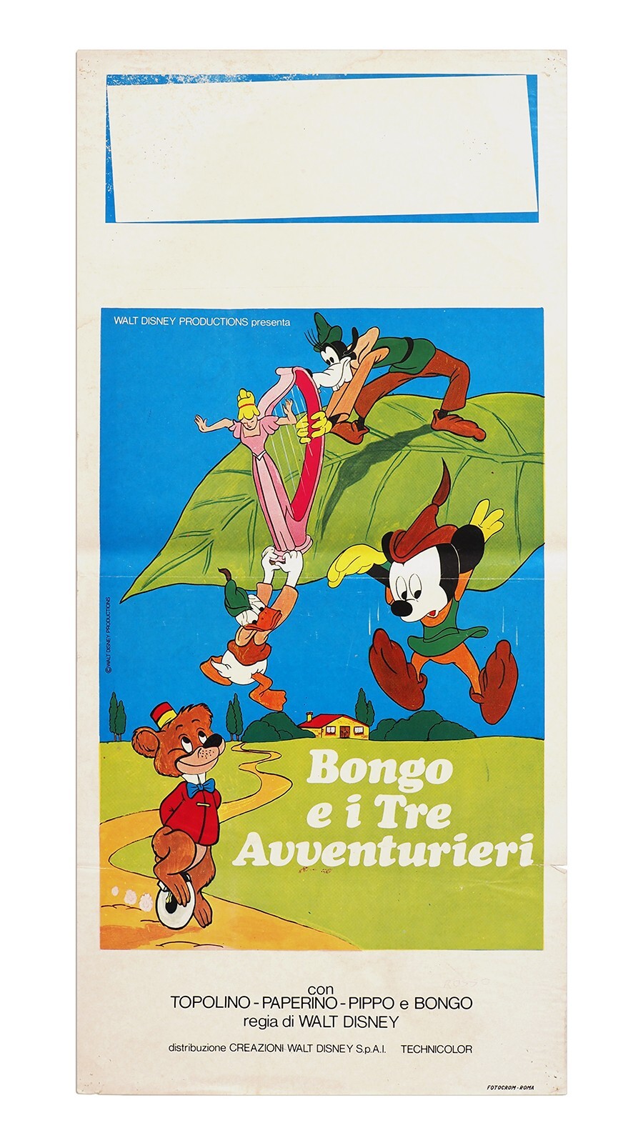 Locandina di Bongo e i tre avventurieri (1947)