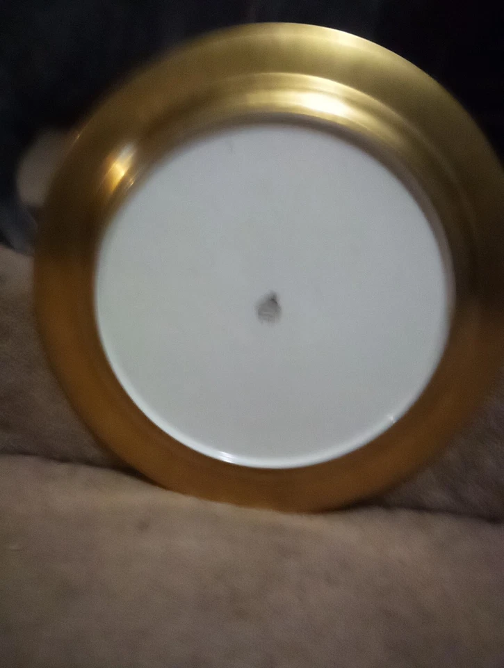 Pickard oro 24 K 13 en plato Foto 3 de 3