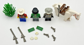 Lego Mini Figures Sherif Bandit Cowboy - From Sheriff's Lock-Up Wild West 6755