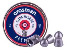 CROSMAN Premier 500 Count ULTRA MAGNUM Domed 4.5mm .177 Caliber Airgun Pellets