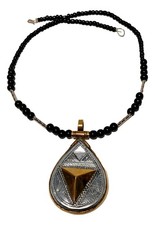 Handcrafted African Tuareg Berber Necklace Pendant Ethnic Tribal Jewelry