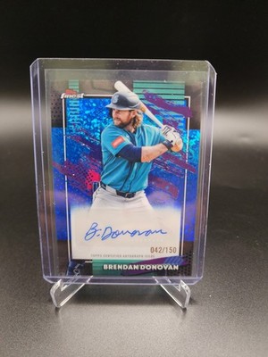 Topps 2026 Finest Brendan Donovan Finest Autographs FMA-BD Mariners 42/150