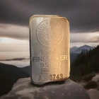 1 oz 999 Silver Bar - Nadir Metal Refinery-Nice Art Bar-🔥🔥🔥🫒🇹🇷